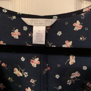 London Times (Stitch Fix) plus size blouse